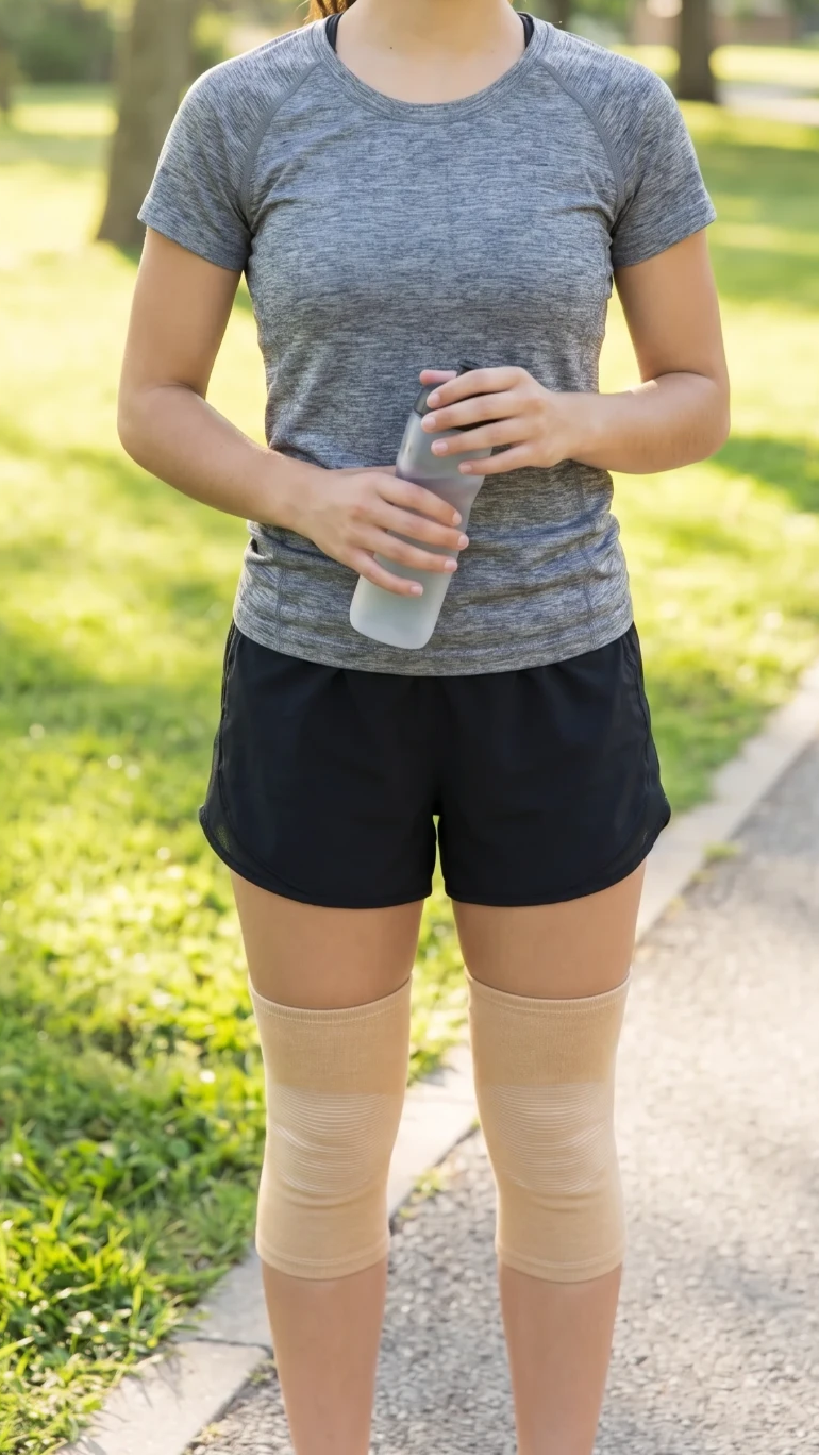 FlexaRelief Knee Sleeve Support - Walk Without Knee Pain